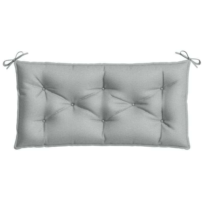Casa si Gradina - Gradina si terasa - Mobilier exterior - Perne decorative exterior - Perna banca de gradina 2db melanj gri deschis 100x50x7cm textil - Infinity.ro
