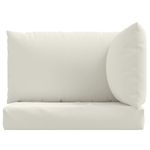 Casa si Gradina - Textile si covoare - Perne si pilote - Perne decorative - Perne de paleti, 3 buc., melanj crem, material textil - Infinity.ro