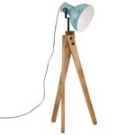 Casa si Gradina - Corpuri si surse de iluminat - Veioze si lampi - Lampadare - Lampa de podea, 25 W, albastru uzat, 45x45x120 cm, E27 - Infinity.ro