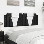 Casa si Gradina - Mobilier - Paturi si accesorii - Accesorii paturi - Tablie de pat Alb Lucios 200 cm Lemn compozit - Infinity.ro