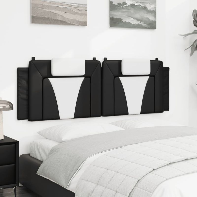 Casa si Gradina - Mobilier - Paturi si accesorii - Accesorii paturi - Tablie de pat Alb Lucios 200 cm Lemn compozit - Infinity.ro