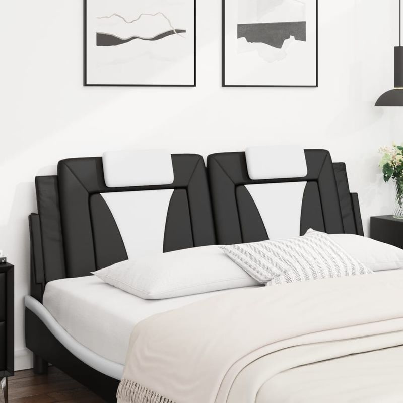 Casa si Gradina - Mobilier - Paturi si accesorii - Accesorii paturi - Tablie de pat Alb Lucios 200 cm Lemn compozit - Infinity.ro