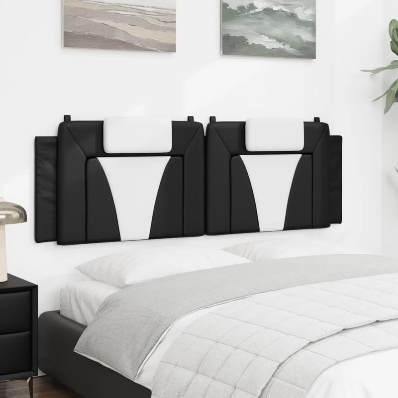 Casa si Gradina - Mobilier - Paturi si accesorii - Accesorii paturi - Tablie de pat Alb Lucios 200 cm Lemn compozit - Infinity.ro