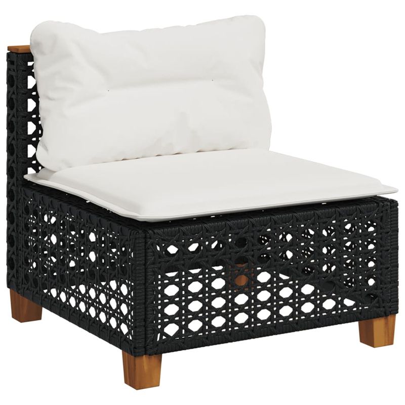 Casa si Gradina - Gradina si terasa - Mobilier exterior - Seturi mobila gradina - Set canapele de gradina cu perne, 8 piese, gri, poliratan - Infinity.ro