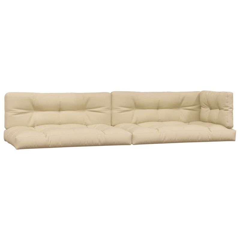 Casa si Gradina - Gradina si terasa - Mobilier exterior - Canapele si fotolii gradina - Set canapele de gradina cu perne din paleti 4 piese lemn acacia, bej, model 2x colț + mijloc + masă, maro închis - Infinity.ro