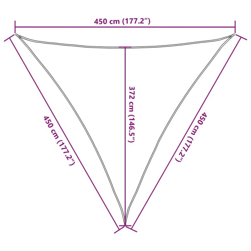 Casa si Gradina - Gradina si terasa - Umbrele si pavilioane - Umbrele - Parasolar, gri deschis, 4,5x4,5x4,5 m, 100% poliester Oxford - Infinity.ro