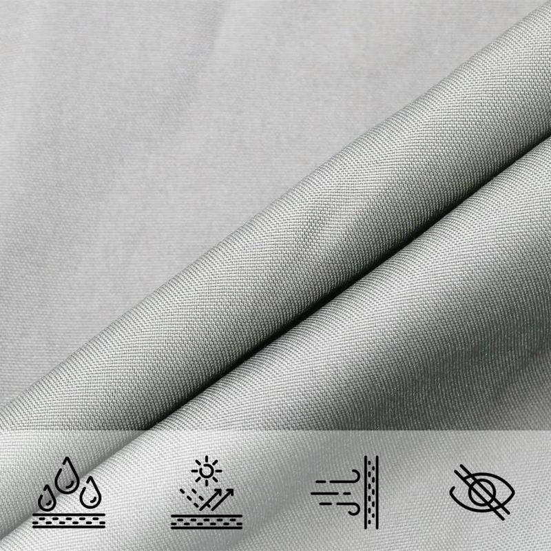Casa si Gradina - Gradina si terasa - Umbrele si pavilioane - Umbrele - Parasolar, gri deschis, 3,5x2,5 m, 100% poliester Oxford - Infinity.ro