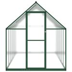 Casa si Gradina - Gradinarit si plante - Sere si solarii - Sere cu cadru de baza, verde, 334x169x195 cm, aluminiu - Infinity.ro