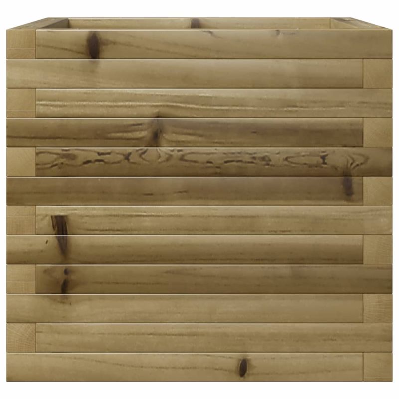 Casa si Gradina - Gradinarit si plante - Plante si ghivece - Ghivece si suporturi - Jardiniera de gradina, 50x50x45,5 cm, lemn de pin impregnat - Infinity.ro