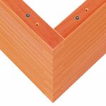 Casa si Gradina - Gradinarit si plante - Plante si ghivece - Ghivece si suporturi - Jardiniera gradina, maro ceruit, 90x40x45,5 cm, lemn masiv pin - Infinity.ro