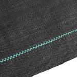 Casa si Gradina - Gradinarit si plante - Sere si solarii - Membrana antiburuieni, negru, 1,5x100 m, PP - Infinity.ro