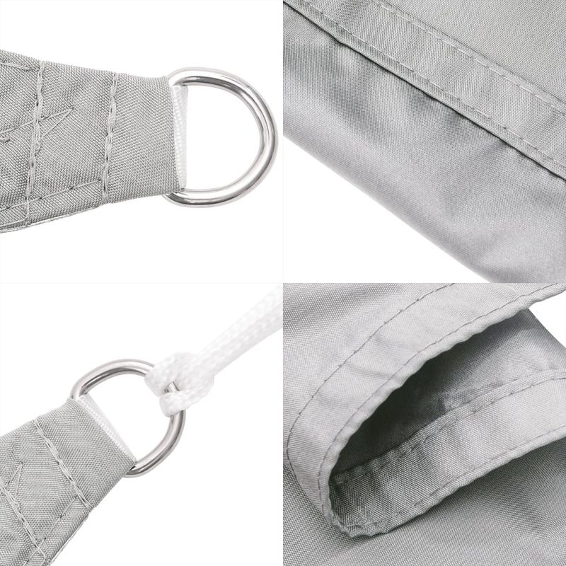 Casa si Gradina - Gradina si terasa - Umbrele si pavilioane - Umbrele - Parasolar, gri deschis, 3,5x2 m, 100% poliester Oxford - Infinity.ro
