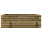 Casa si Gradina - Gradinarit si plante - Plante si ghivece - Ghivece si suporturi - Jardiniera de gradina, 70x70x23 cm, lemn de pin impregnat - Infinity.ro