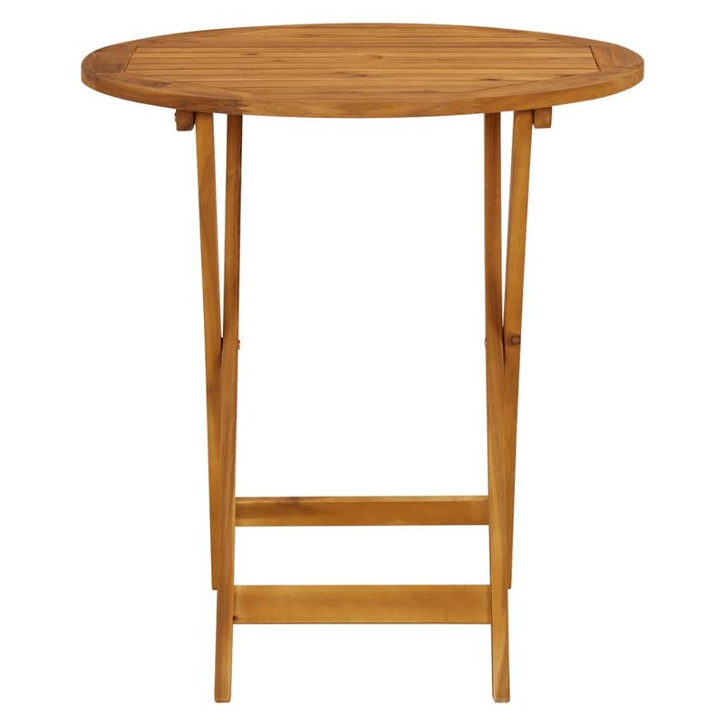 Casa si Gradina - Gradina si terasa - Mobilier exterior - Seturi mobila gradina - Set mobilier bistro, 3 piese, gri, polipropilena si lemn masiv - Infinity.ro
