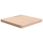 Casa si Gradina - Mobilier - Feronerie si accesorii mobila - Blat de masa patrat, 50x50x4 cm, lemn masiv stejar netratat - Infinity.ro