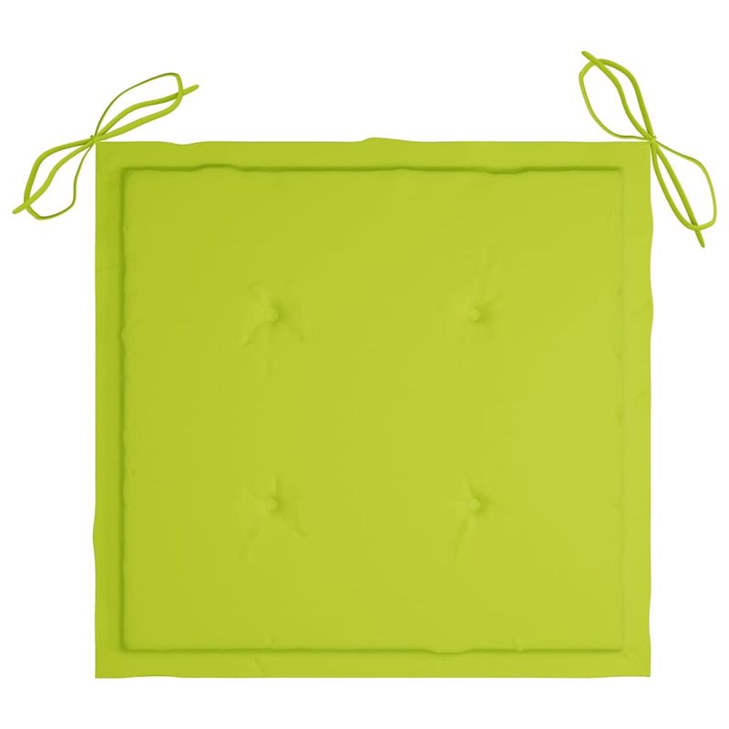 Casa si Gradina - Gradina si terasa - Mobilier exterior - Seturi mobila gradina - Scaune de gradina cu masa de ceai si perne, lemn masiv acacia - Infinity.ro
