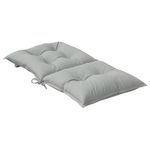 Casa si Gradina - Textile si covoare - Perne si pilote - Perne decorative - Perne scaun cu spatar scund 6 buc. melanj gri 100x50x7cm textil, gri deschis melange - Infinity.ro