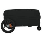 Sport si Outdoor - Ciclism - Accesorii pentru biciclete - Remorci biciclete - Remorca pentru biciclete, negru, 30 kg, fier, mărime 122x53x53 cm - Infinity.ro