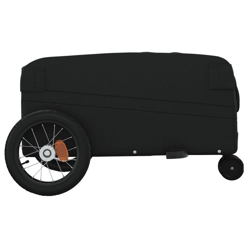 Sport si Outdoor - Ciclism - Accesorii pentru biciclete - Remorci biciclete - Remorca pentru biciclete, negru, 30 kg, fier, mărime 122x53x53 cm - Infinity.ro