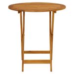 Casa si Gradina - Gradina si terasa - Mobilier exterior - Seturi mobila gradina - Set mobilier bistro, 3 piese, textil taupe/lemn masiv - Infinity.ro