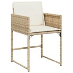 Casa si Gradina - Gradina si terasa - Mobilier exterior - Seturi mobila gradina - Set mobilier de gradina cu perne, 15 piese, bej, poliratan - Infinity.ro