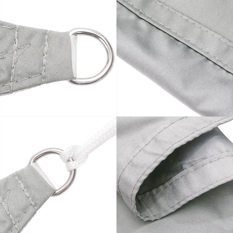 Casa si Gradina - Gradina si terasa - Umbrele si pavilioane - Umbrele - Parasolar, gri deschis, 5x2 m, 100% poliester Oxford - Infinity.ro