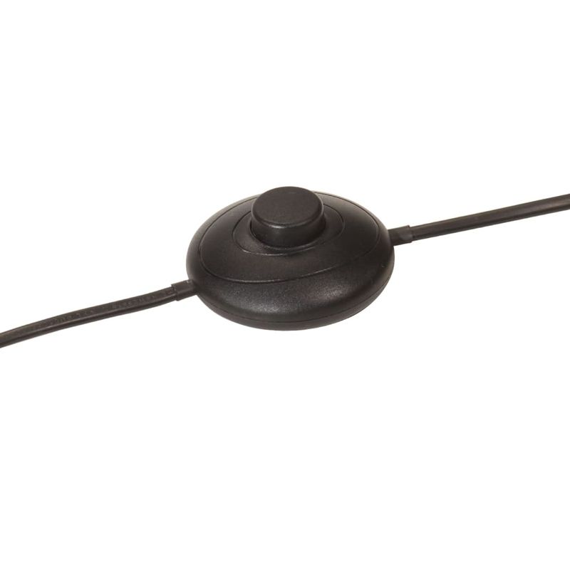 Casa si Gradina - Corpuri si surse de iluminat - Veioze si lampi - Lampadare - Lampa de podea 25 W, negru, 45x45x120 cm, E27 - Infinity.ro