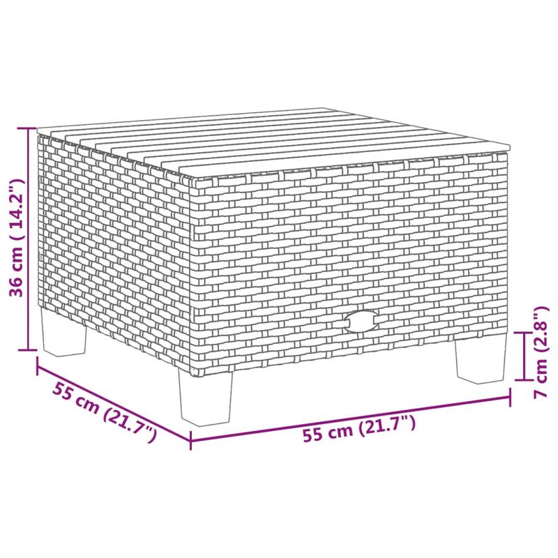 Casa si Gradina - Gradina si terasa - Mobilier exterior - Seturi mobila gradina - Set mobilier de gradina cu perne, 9 piese, negru, poliratan - Infinity.ro