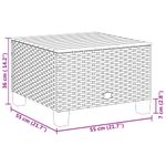 Casa si Gradina - Gradina si terasa - Mobilier exterior - Seturi mobila gradina - Set canapele de gradina cu perne, 7 piese, negru, poliratan - Infinity.ro