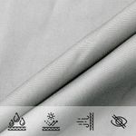 Casa si Gradina - Gradina si terasa - Umbrele si pavilioane - Umbrele - Parasolar, gri deschis, 2,5x2,5x3,5 m, 100% poliester Oxford - Infinity.ro