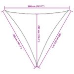 Casa si Gradina - Gradina si terasa - Umbrele si pavilioane - Umbrele - Parasolar, nisipiu, 3,6x3,6x3,6 m, 100% poliester Oxford - Infinity.ro