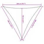 Casa si Gradina - Gradina si terasa - Umbrele si pavilioane - Umbrele - Parasolar, antracit, 2x2x2 m, 100% poliester Oxford - Infinity.ro