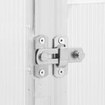 Casa si Gradina - Gradinarit si plante - Sere si solarii - Sere cu cadru de baza, argintiu, 224x169x202 cm, aluminiu - Infinity.ro