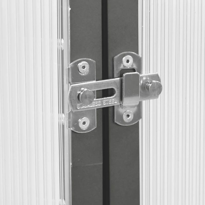 Casa si Gradina - Gradinarit si plante - Sere si solarii - Sere cu cadru de baza, antracit, 334x169x195 cm, aluminiu - Infinity.ro