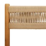 Casa si Gradina - Gradina si terasa - Mobilier exterior - Scaune si sezlonguri gradina - Scaune de gradina pliabile, 8 buc., bej, lemn masiv acacia - Infinity.ro