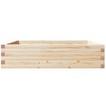 Casa si Gradina - Gradinarit si plante - Plante si ghivece - Ghivece si suporturi - Jardiniera de gradina, 100x100x23 cm, lemn masiv de pin - Infinity.ro