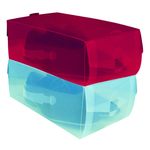 Casa si Gradina - Mobilier - Organizare si depozitare - Cutii depozitare - Set 2 cutii pentru incaltaminte 34x21 cm, ARRANGER Comfort - Infinity.ro