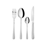 Casa si Gradina - Bucatarie si vesela - Vesela si tacamuri - Tacamuri si seturi - Set tacamuri inox, 72 piese, 12 persoane, ambalate in valiza, AMBITION Selene - Infinity.ro