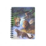 Carti si Birotica - Papetarie - Agende si calendare - Agende si carnete - Carnetel zoo cu spirala 3D "LiveLife - Big cats expedition" - Infinity.ro