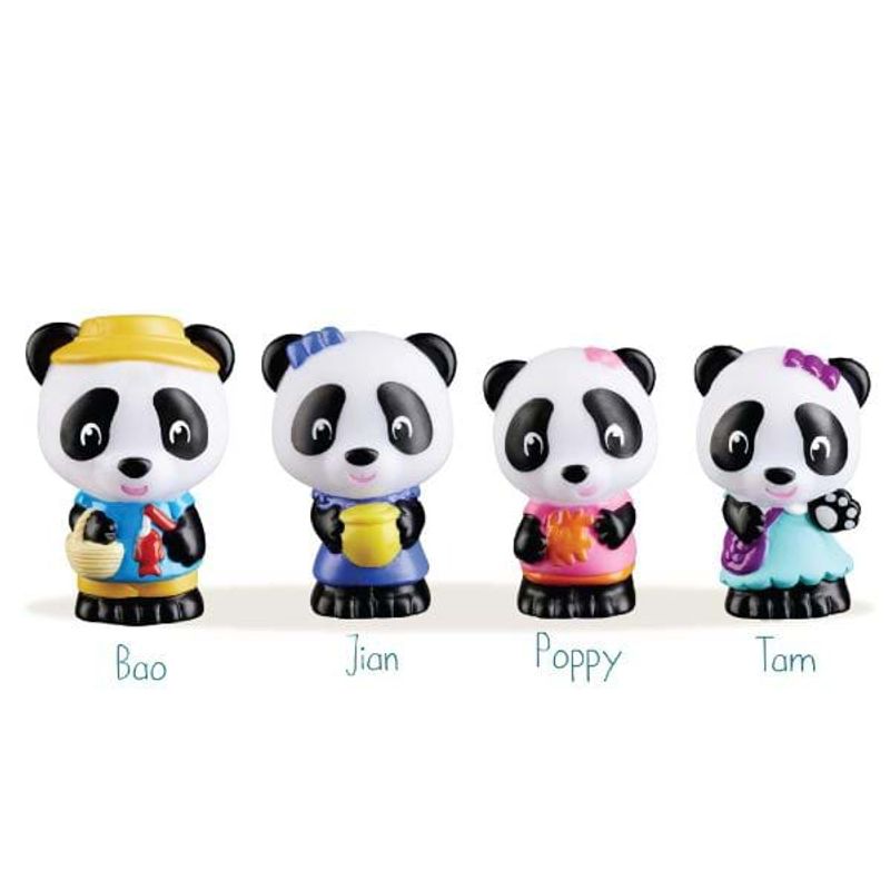 Jucarii, Copii si Bebe - Jucarii si jocuri - Jucarii & jocuri educative - Jocuri si jucarii educative - Familia de ursuleti Panda - Set figurine joc de rol - Infinity.ro