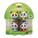 Jucarii, Copii si Bebe - Jucarii si jocuri - Jucarii & jocuri educative - Jocuri si jucarii educative - Familia de ursuleti Panda - Set figurine joc de rol - Infinity.ro