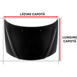 Auto si Moto - Piese auto si accesorii - Piese auto - Tuning - Folie Capota Auto "Hood Art" rezistenta la exterior, marime S (150 x 110cm) - Cod: AVX-CAPOTA-025S - Infinity.ro