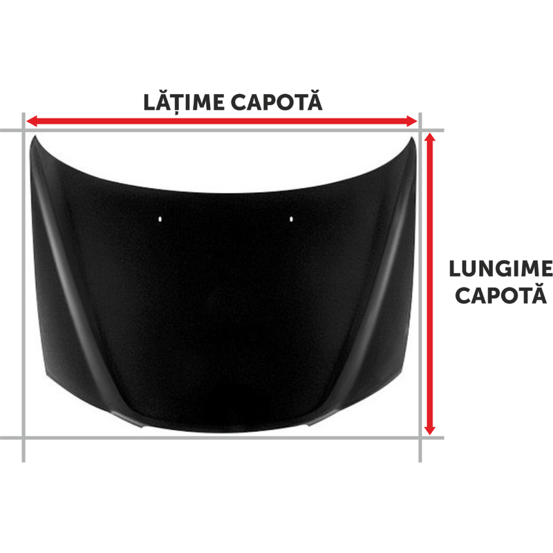 Auto si Moto - Piese auto si accesorii - Piese auto - Tuning - Folie Capota Auto "Hood Art" rezistenta la exterior, marime L (180 x 130cm) - Cod: AVX-CAPOTA-023L - Infinity.ro