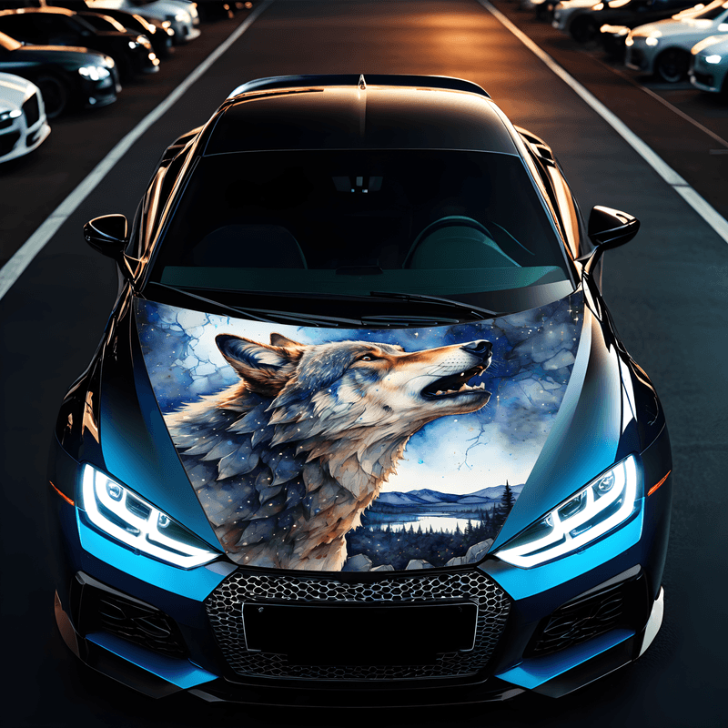 Auto si Moto - Piese auto si accesorii - Piese auto - Tuning - Folie Capota Auto "Hood Art" rezistenta la exterior, marime S (150 x 110cm) - Cod: AVX-CAPOTA-030S - Infinity.ro