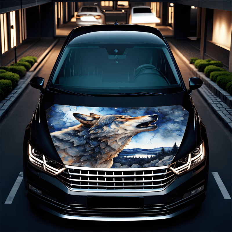 Auto si Moto - Piese auto si accesorii - Piese auto - Tuning - Folie Capota Auto "Hood Art" rezistenta la exterior, marime S (150 x 110cm) - Cod: AVX-CAPOTA-030S - Infinity.ro