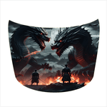 Auto si Moto - Piese auto si accesorii - Piese auto - Tuning - Folie Capota Auto "Hood Art" rezistenta la exterior, marime L (180 x 130cm) - Cod: AVX-CAPOTA-022L - Infinity.ro