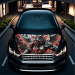 Auto si Moto - Piese auto si accesorii - Piese auto - Tuning - Folie Capota Auto "Hood Art" rezistenta la exterior, marime S (150 x 110cm) - Cod: AVX-CAPOTA-025S - Infinity.ro