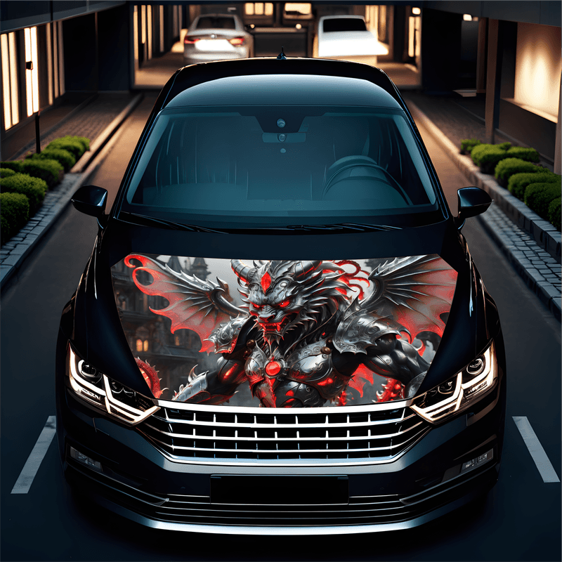 Auto si Moto - Piese auto si accesorii - Piese auto - Tuning - Folie Capota Auto "Hood Art" rezistenta la exterior, marime S (150 x 110cm) - Cod: AVX-CAPOTA-025S - Infinity.ro