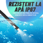 Auto si Moto - Reparatii si depanare - Scule auto - Scule si truse auto - Camera endoscopica Nivazo® G10 Pro, camera rotativa la 360°, ecran 5.0 inch HD, pentru vizualizarea perfecta a locurilor intunecate inguste si umede, baterie 2000mAh - Infinity.ro