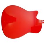 TV, Audio-Video si Foto - Instrumente muzicale - Instrumente clasice - Chitara clasica din lemn IdeallStore®, set de corzi incluse, 95 cm, rosie - Infinity.ro